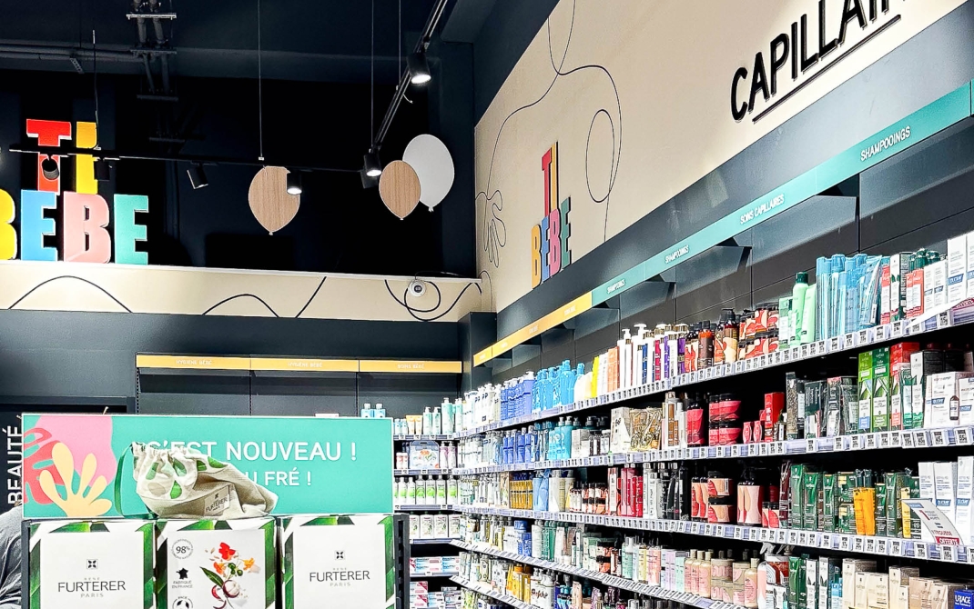 Espace de vente pharmacie