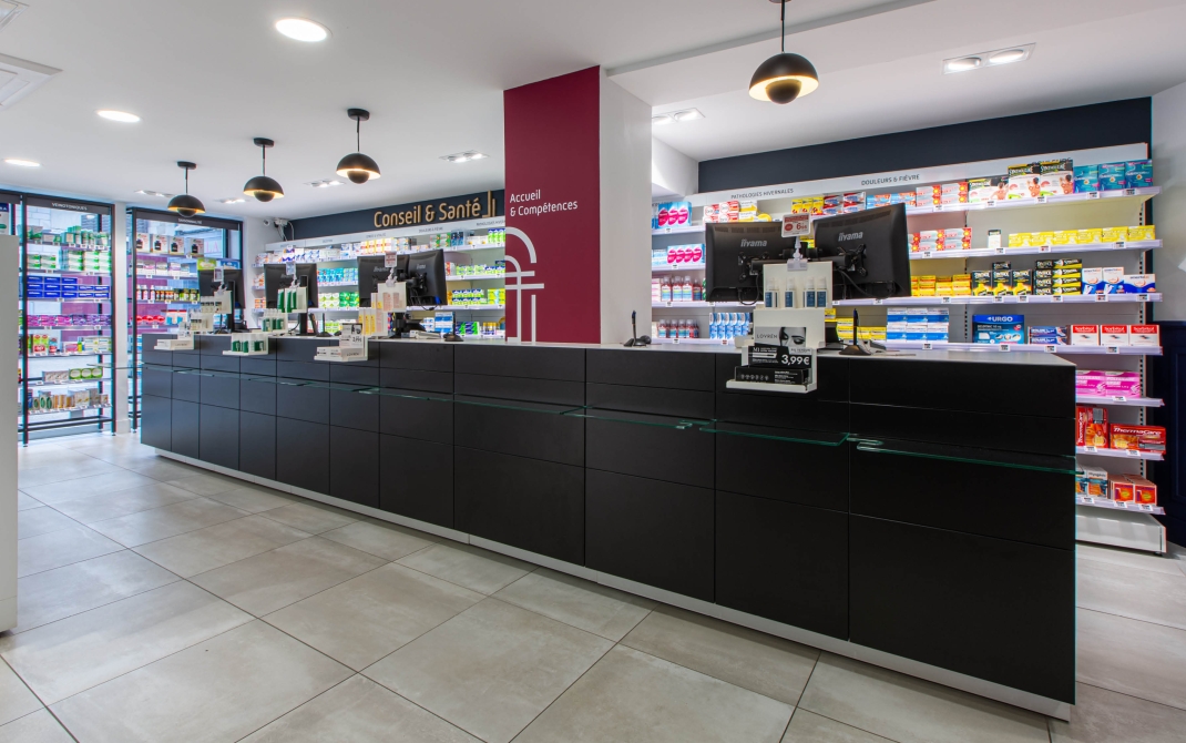 Pharmacie des Halles - Espace comptoir