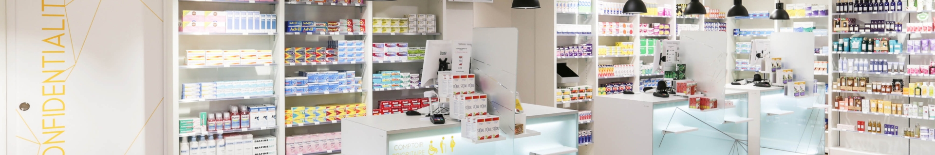 Pharmacie BECHIEAU - comptoir