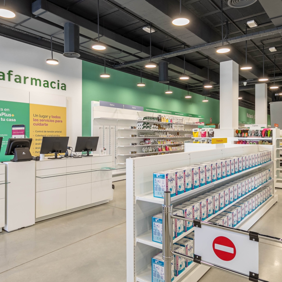 Mostrador de farmacia 